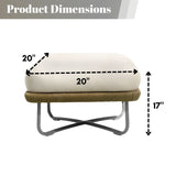 Outdoor All-Weather Rope Ottoman