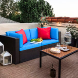 Outdoor All-Weather Rattan Wicker Single Seater Sofa