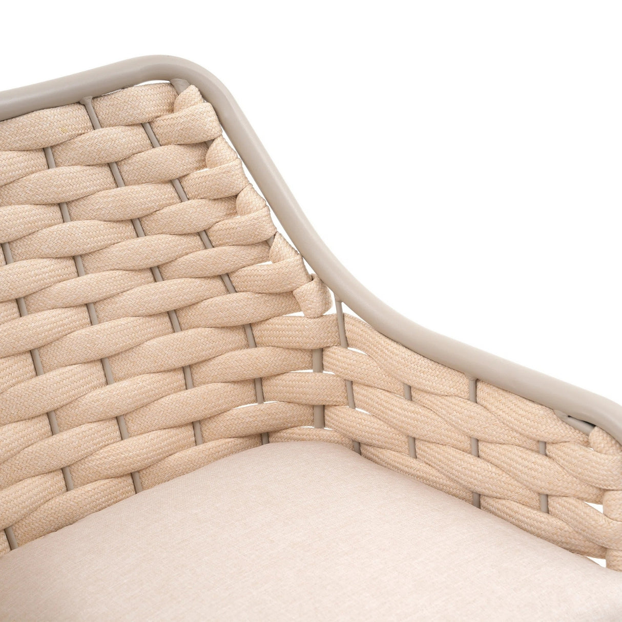 2-Piece Outdoor Rope Bar Chairs – Stylish Comfort Built to Last