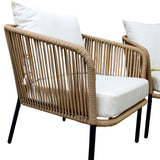 5-Seater Outdoor All-Weather Rope Sofa Set