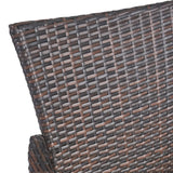 2-Piece Outdoor Rattan Wicker Patio Dining Chairs