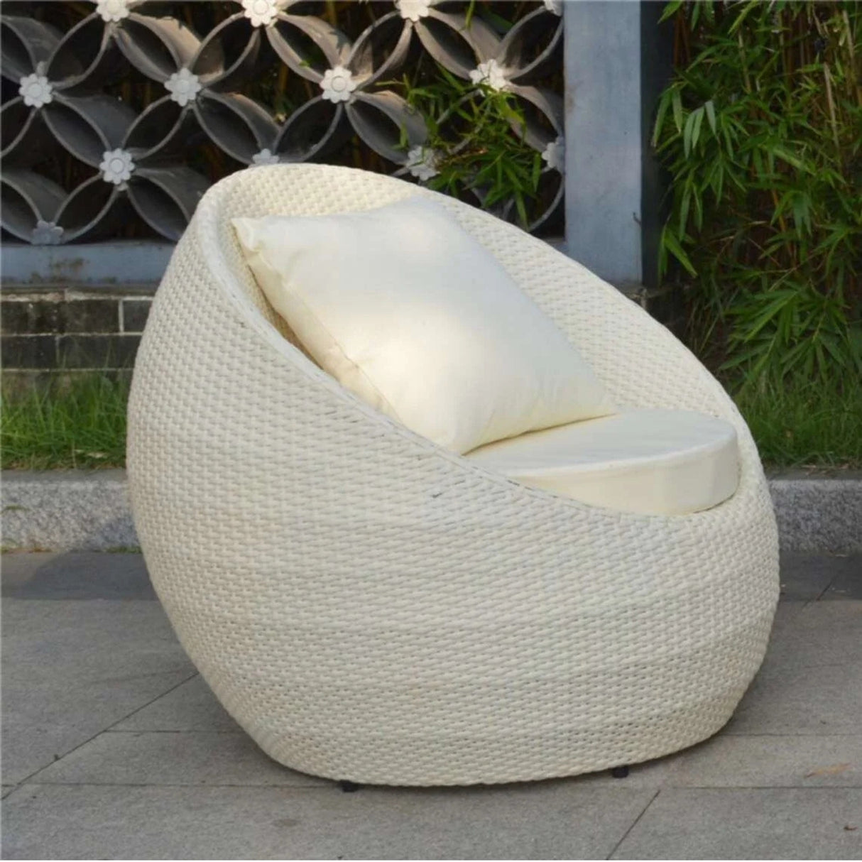 4-Piece Outdoor Rattan Wicker Patio Sofa Set