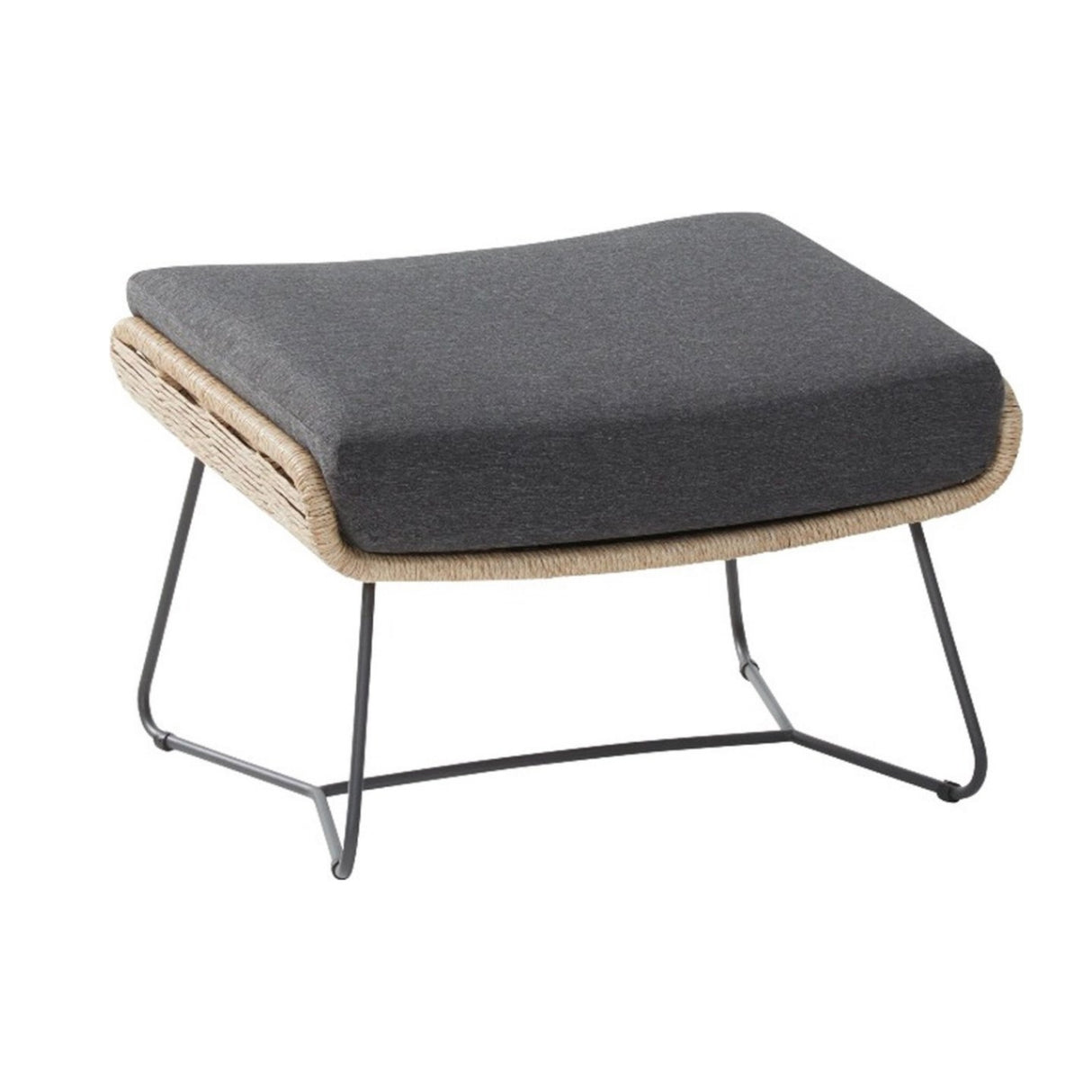 Outdoor All-Weather Rope Footstool