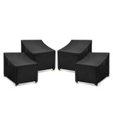 Outdoor 4 Chairs Sofa Cover