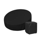Outdoor Round Daybed With Table Cover
