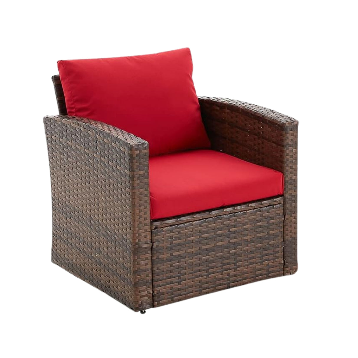 Outdoor 7-Seater Wicker Sectional Sofa Set