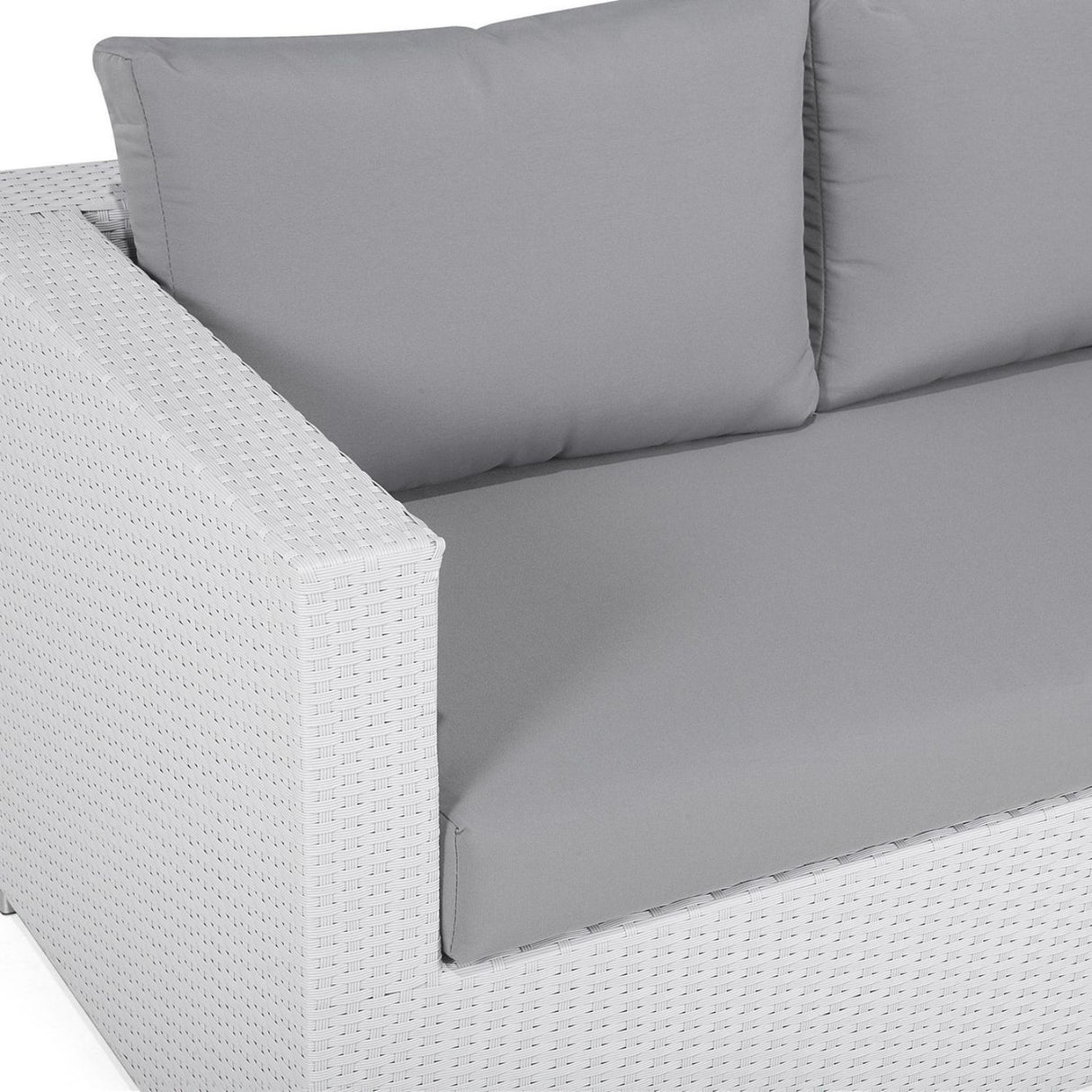 7-Piece L-Shaped Outdoor Sectional Sofa