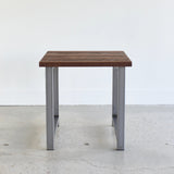 Modern Sheesham Wood Top End Table
