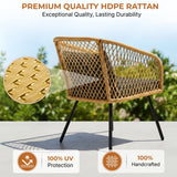 Outdoor Wicker 3-Piece Patio Set