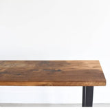 Sheesham Wood Top Modern Console Table