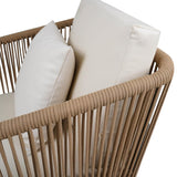 Outdoor 4 Seater Rope Sofa Set