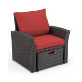 Outdoor All-Weather Wicker 6-Piece Sofa Set