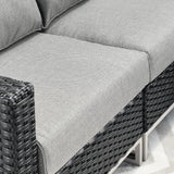 Outdoor Rattan Wicker 7-Seater Sofa Set