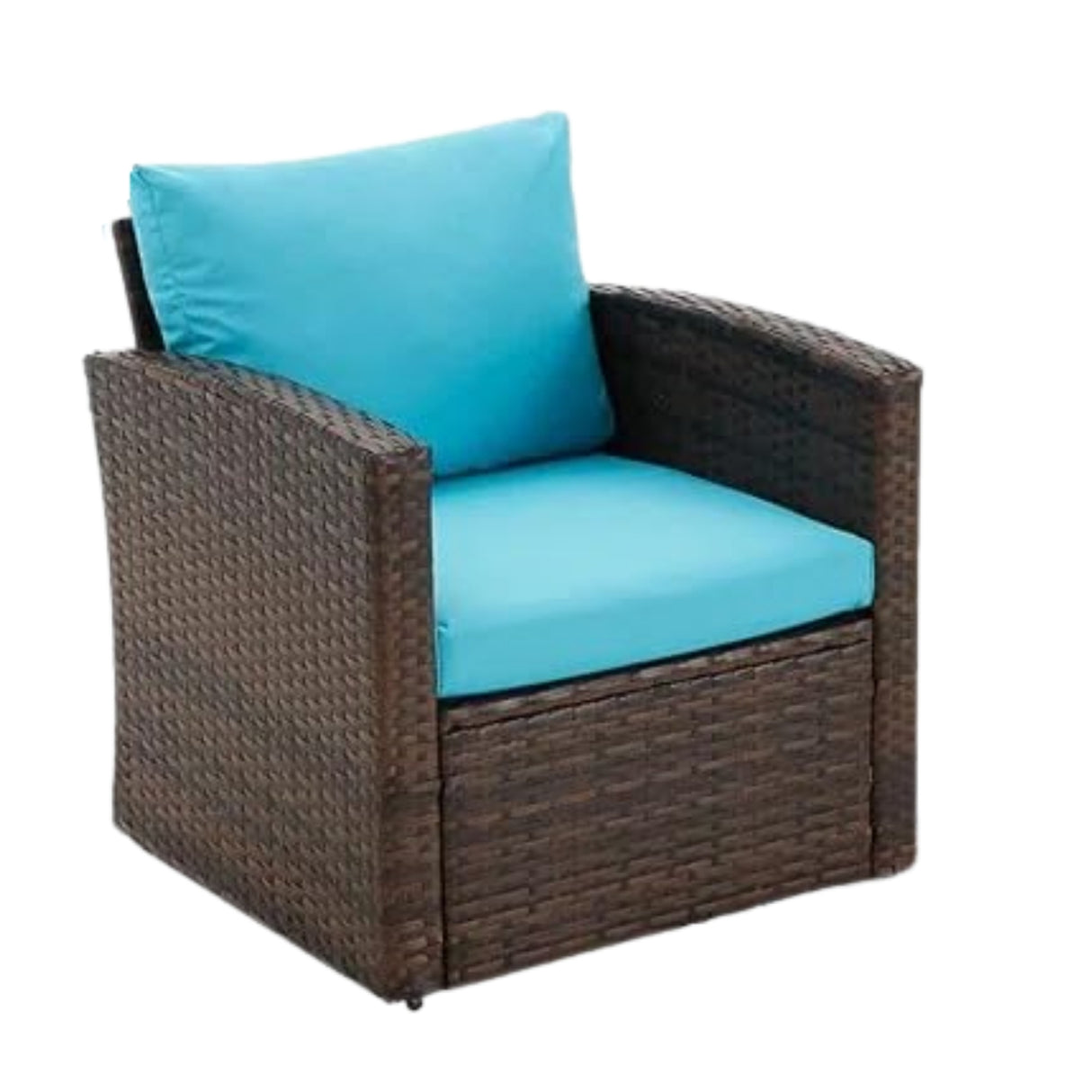 Outdoor 7-Seater Wicker Sectional Sofa Set
