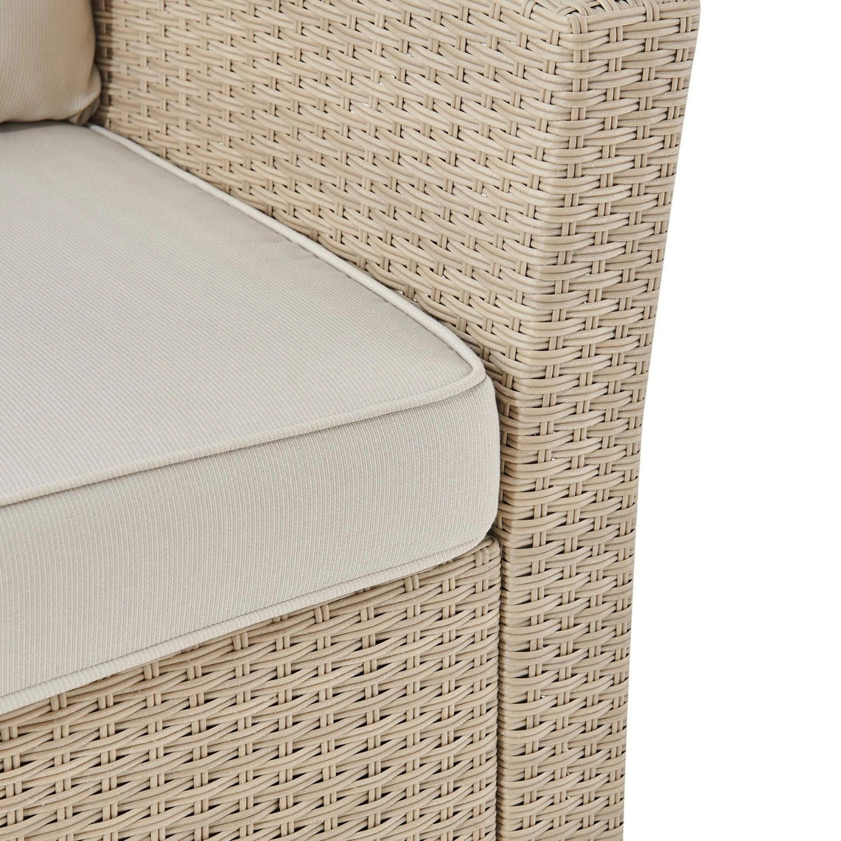 3-Seater Outdoor Rattan Wicker Patio Sofa