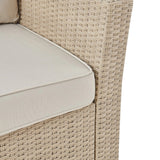 3-Seater Outdoor Rattan Wicker Patio Sofa