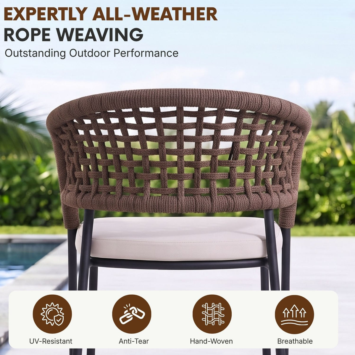 All Weather Resistant 5-Piece Outdoor Dining Set