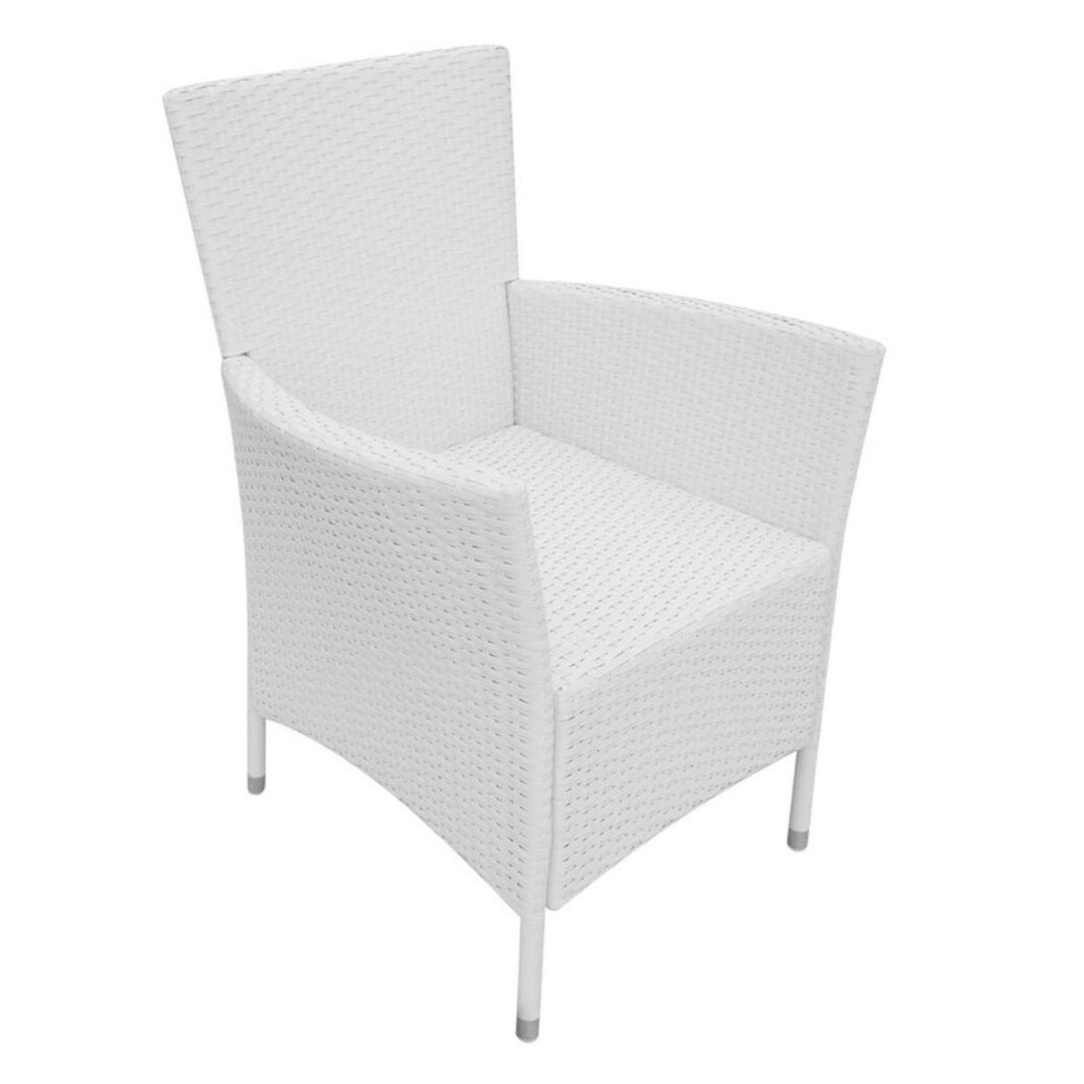 9-Piece Outdoor Rattan Wicker Dinning Table Set