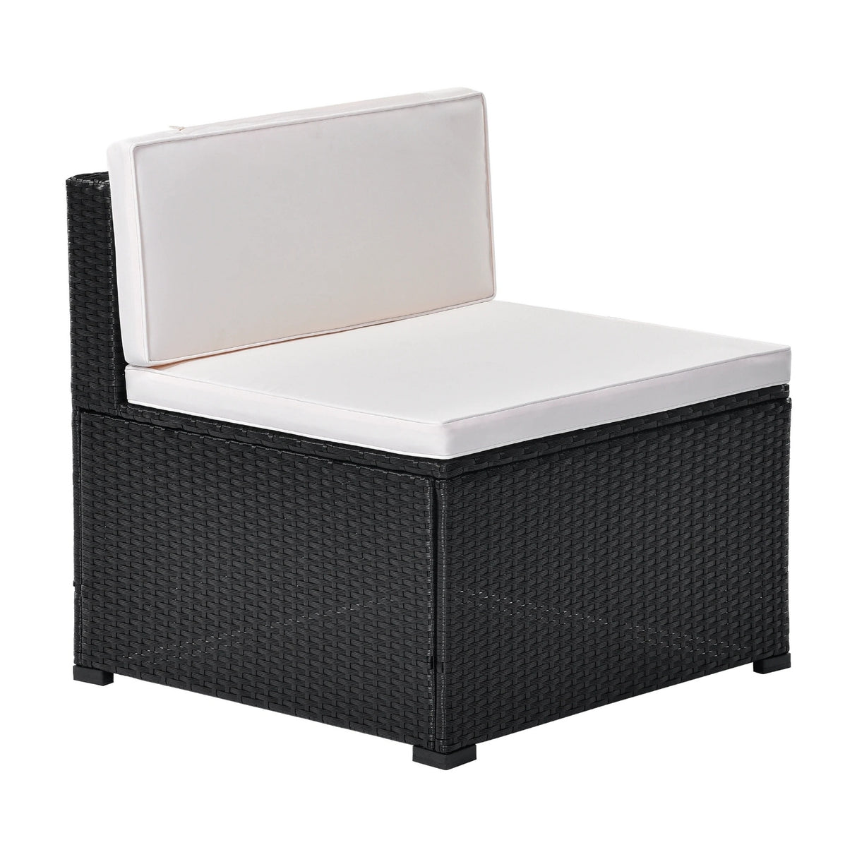 8 Pieces Sectional Wicker Furniture Set