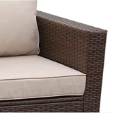 3-Seater Outdoor Rattan Wicker Patio Sofa