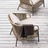 2-Piece Outdoor Rope Single Seater Sofa