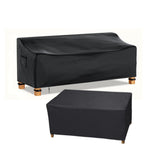 Outdoor Triple Seater With Table Sofa Cover