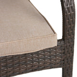 4-Piece Outdoor Rattan Wicker Patio Dining Chairs