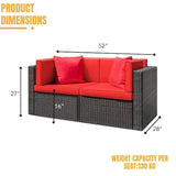 Outdoor All-Weather Rattan Wicker Single Seater Sofa