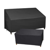 Outdoor Double Seater Sofa With Table Cover