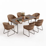 7-Piece Outdoor Patio Dining Set