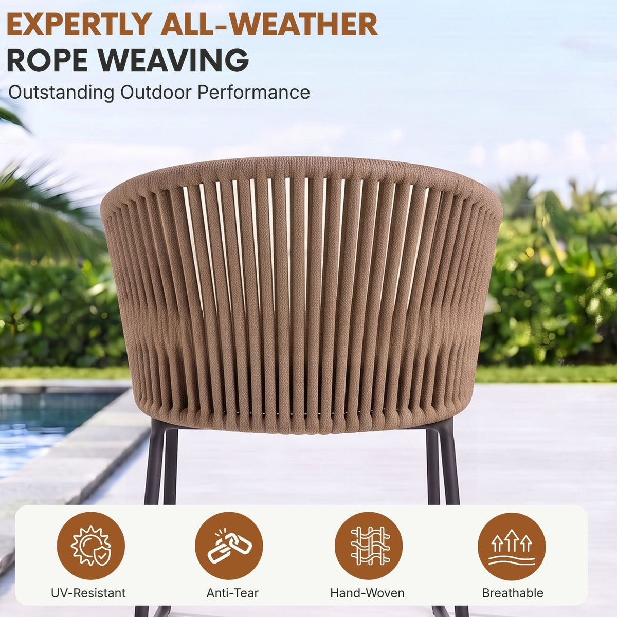 5-Piece Outdoor Patio Dining Set