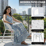 Outdoor Wicker 3-Piece Patio Set with Outdoor Umbrella