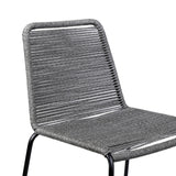 2-Piece Outdoor Rope Bar Chairs – Stylish Comfort Built to Last