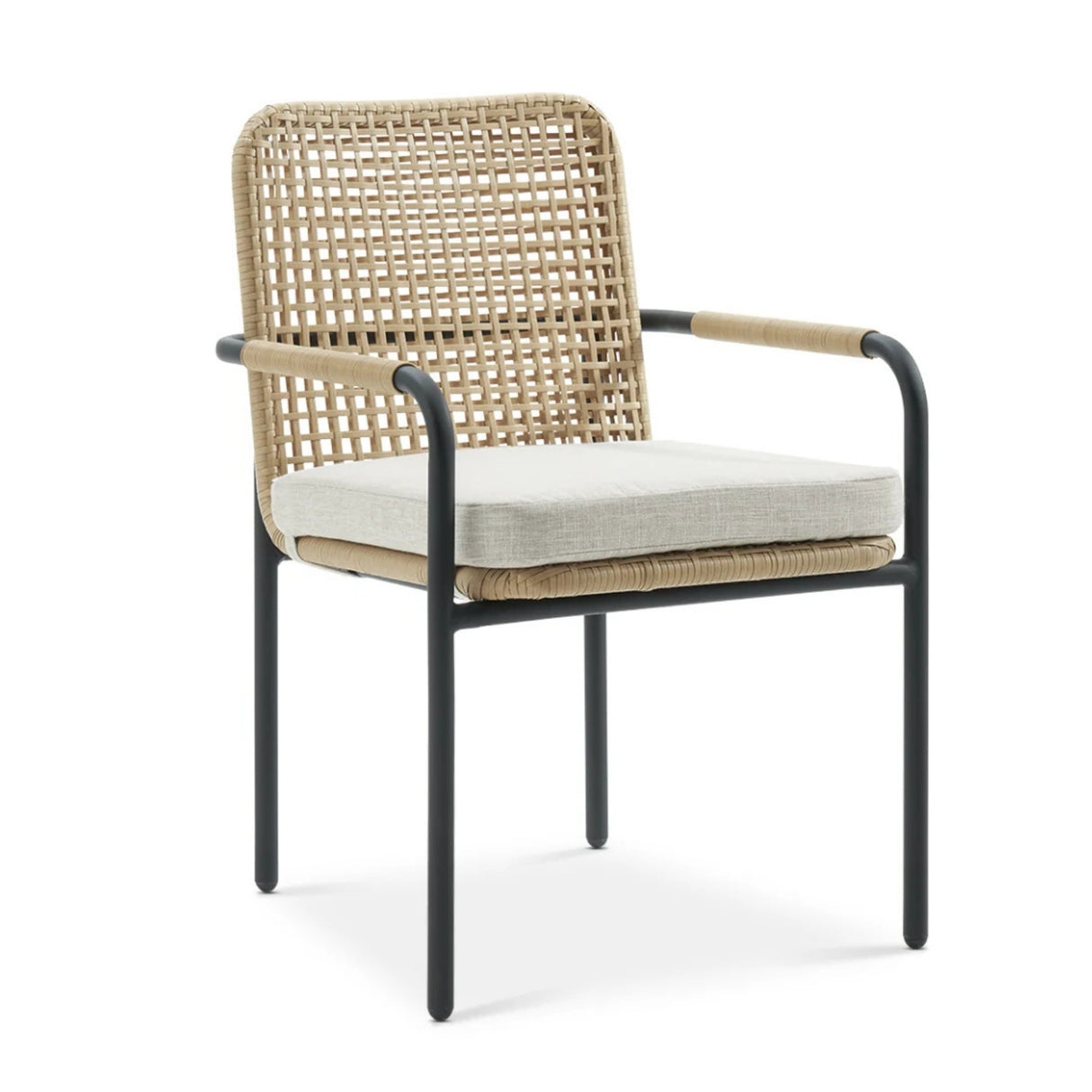 2-Piece Outdoor Rattan Wicker Patio Chairs
