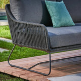 5-Seater L-Shape Outdoor Rope Sofa Set