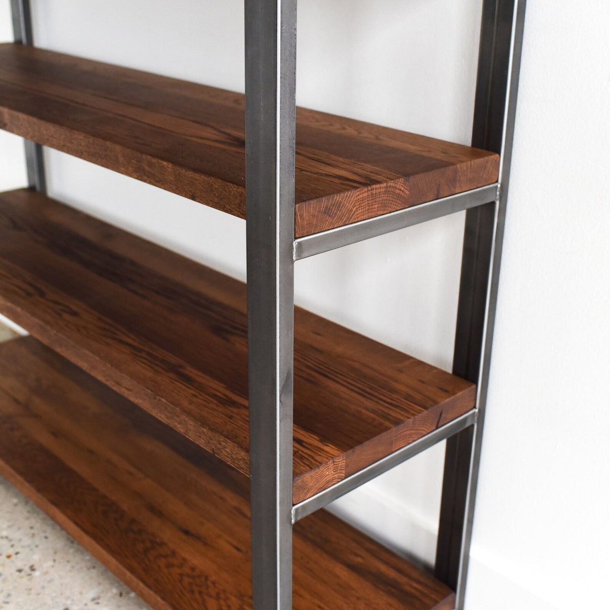 6-Tier Sheesham Wood Top Book Shelf