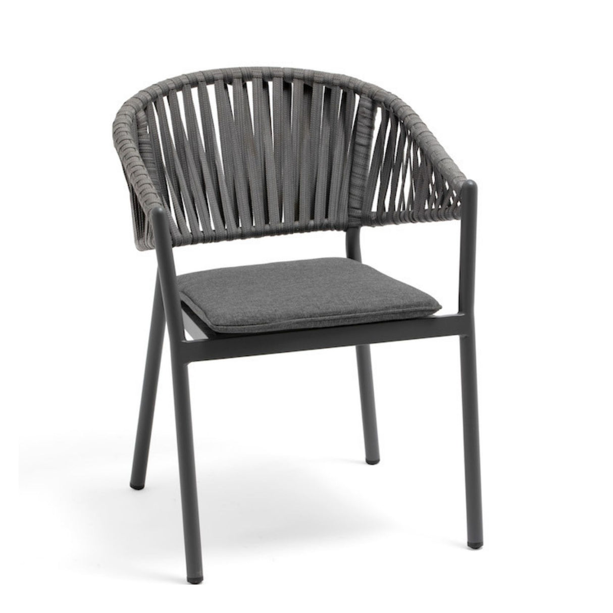 All Weather Resistant 5-Piece Outdoor Dining Set (Grey)
