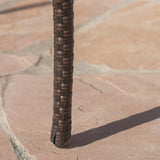 Outdoor All-Weather Resistant Rattan Wicker 5-Piece Dining Set