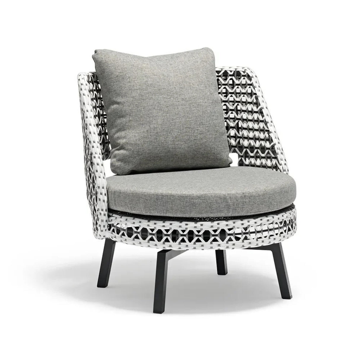 Outdoor Double Tone Rattan Wicker  Sofa Set