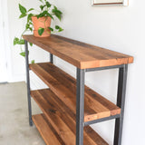 4-Tier Sheesham Wood Top Book Shelf