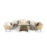 5-Piece All Weather Wicker Sofa Set