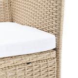 9-Piece Outdoor Rattan Wicker Dinning Table Set