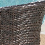 Outdoor Bar Set with High Top Table – All-Weather Rattan