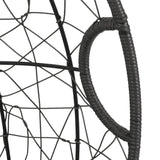 Outdoor All-Weather Wicker Egg Chair (Grey)