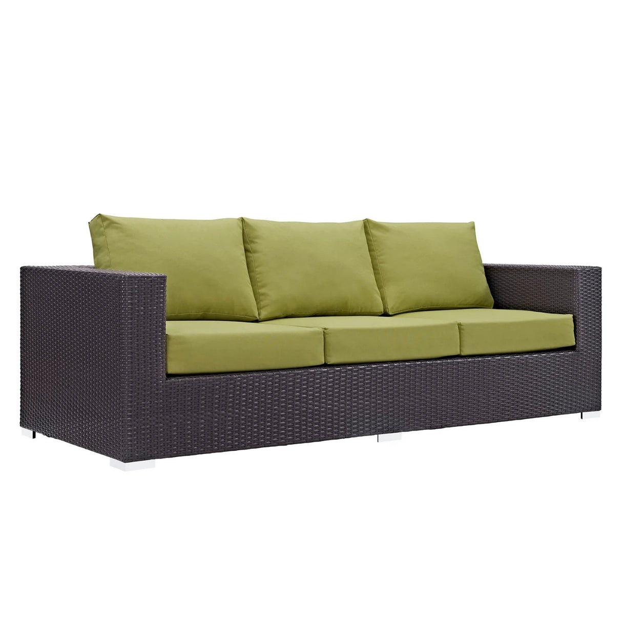 Outdoor All-Weather Wicker 3-Seater Sofa