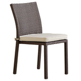 1-Piece Outdoor Rattan Wicker Patio Dining Chair