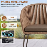 5-Piece Outdoor Patio Dining Set