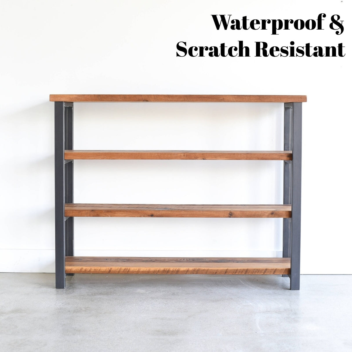 4-Tier Sheesham Wood Top Book Shelf