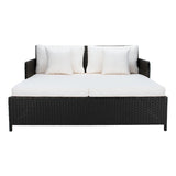 Outdoor Patio Double Seater Daybed For Garden, Poolside