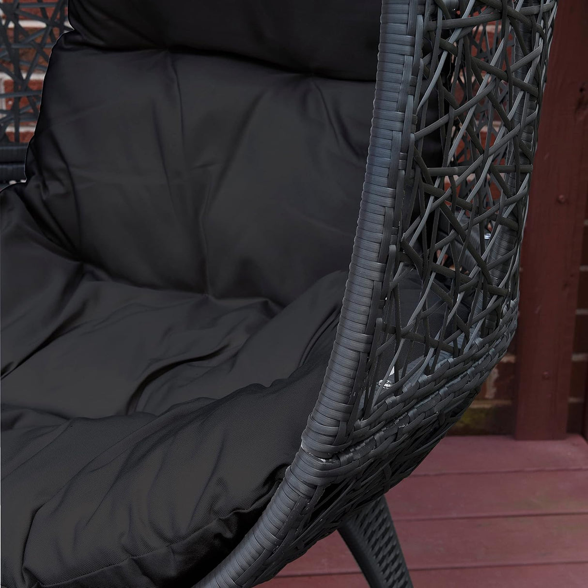Outdoor All-Weather Wicker Egg Chair